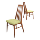 Set of Eva Chairs by Niels Koefoed