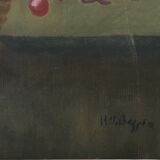 Fruit and Flowers Basket painting