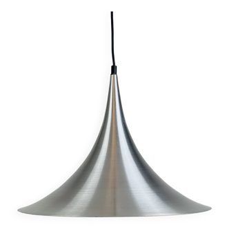Scandinavian tulip suspension brushed steel space age