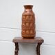 Large ceramic vase, Vase 1485 50, brown vase, ceramic vase, collection, umbrella holder