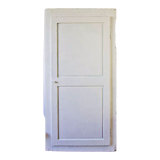 White and wood bonnet