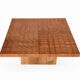 Exotic wood coffee table - ECHO model - contemporary design