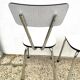 Set of two formica chairs