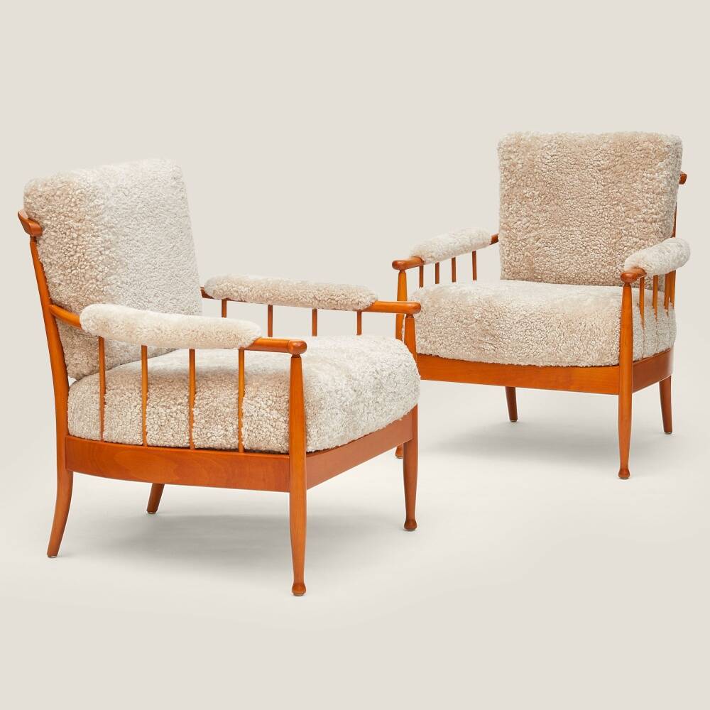 Paire de fauteuils Skrindan – Kerstin Hörlin-Holmquist