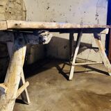 Large rustic country table