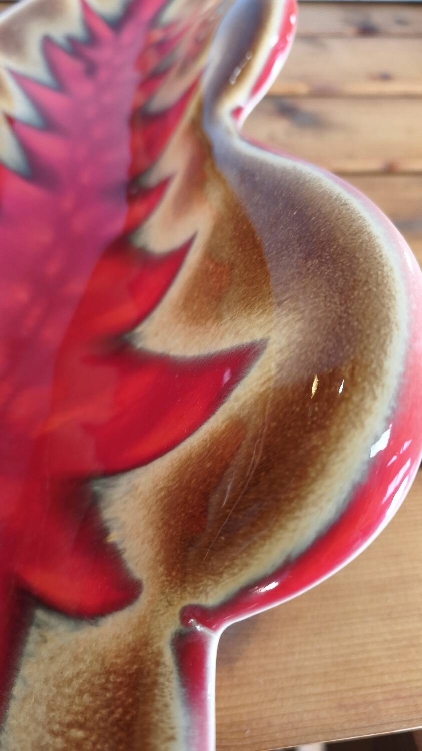 Fruit bowl or Wall light – Vintage Ceramic 1960s/70s