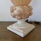 Georgia Jacob lamp, XXL, 82cm, "fruit" model, salmon pink color, 70
