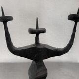 Brutalist candlestick David Palombo