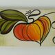 mid century ceramic CAKE PLATTER stutzel sachs aalen autumn decor