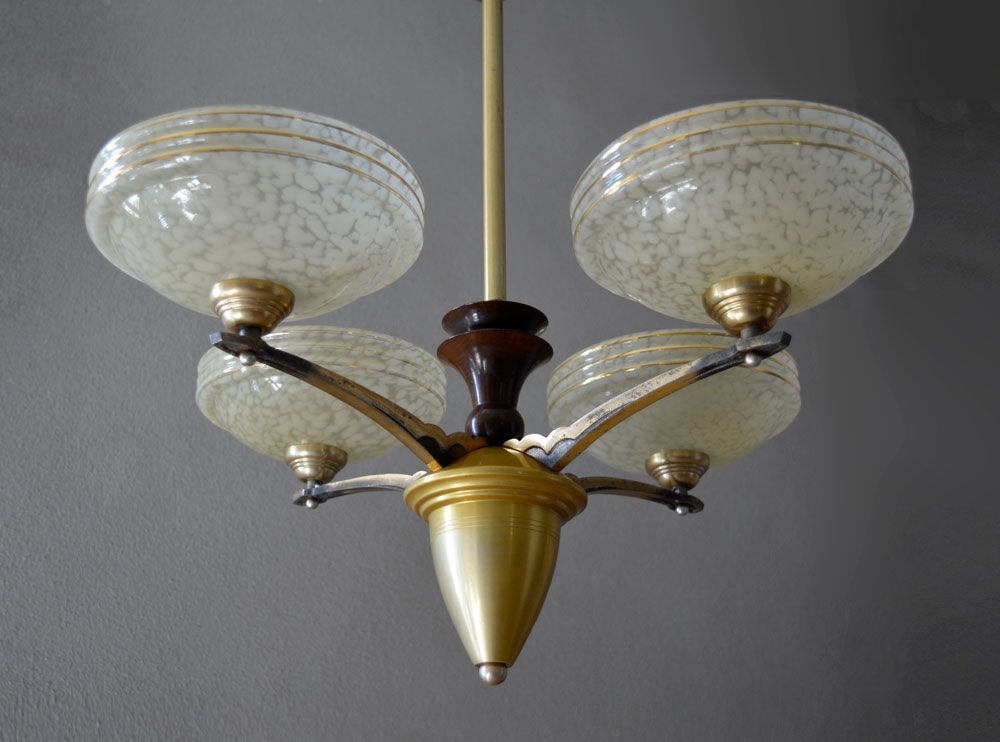 1940's french vintage chandelier