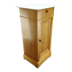 Table de chevet vintage en bois de merisier