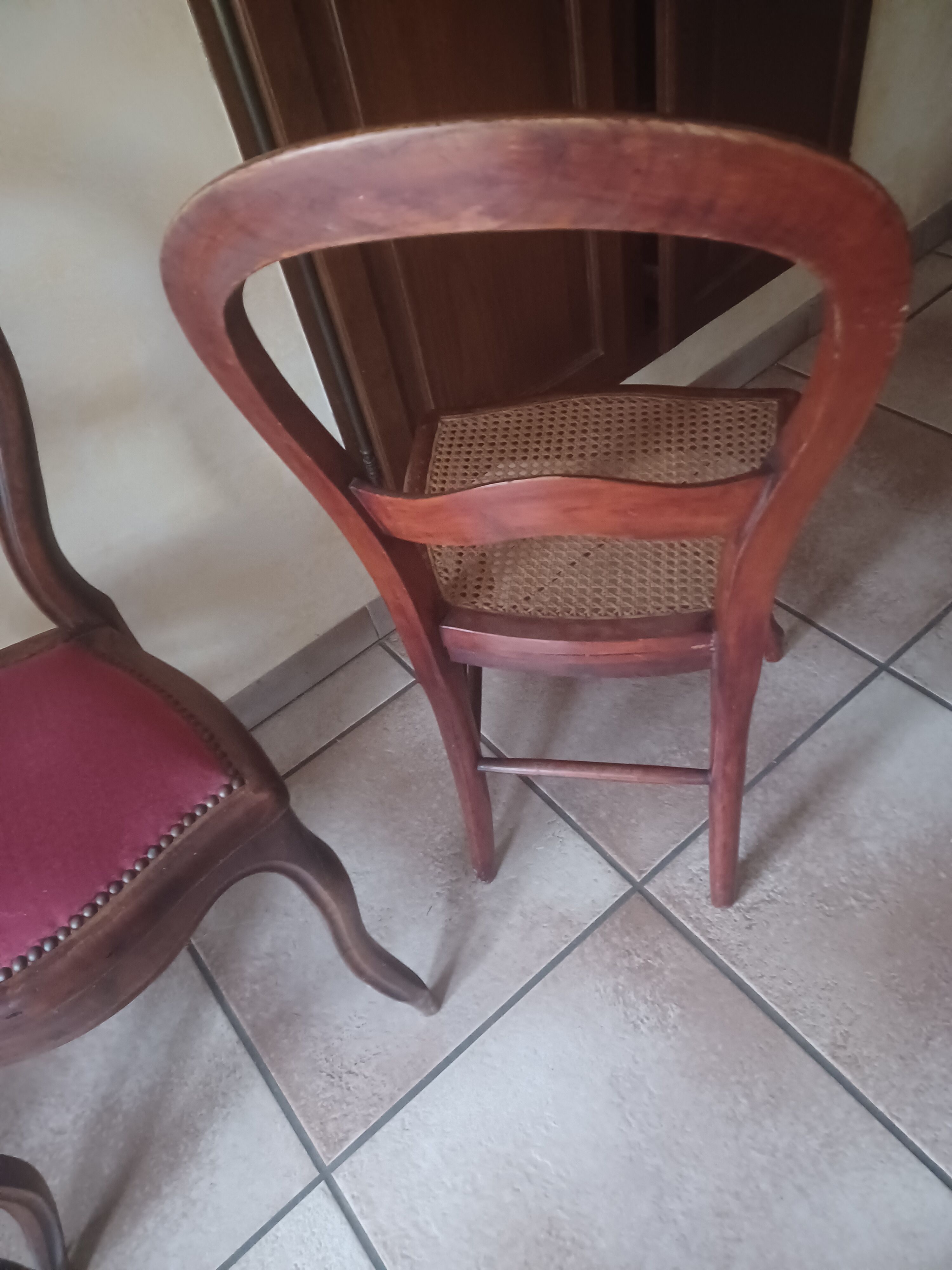 Louis Philippe style chairs