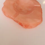 Pink marble ashtray