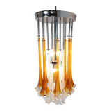 Vintage Paolo Venini chandelier, 1970s