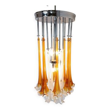 Chandelier vintage Paolo Venini, années 1970