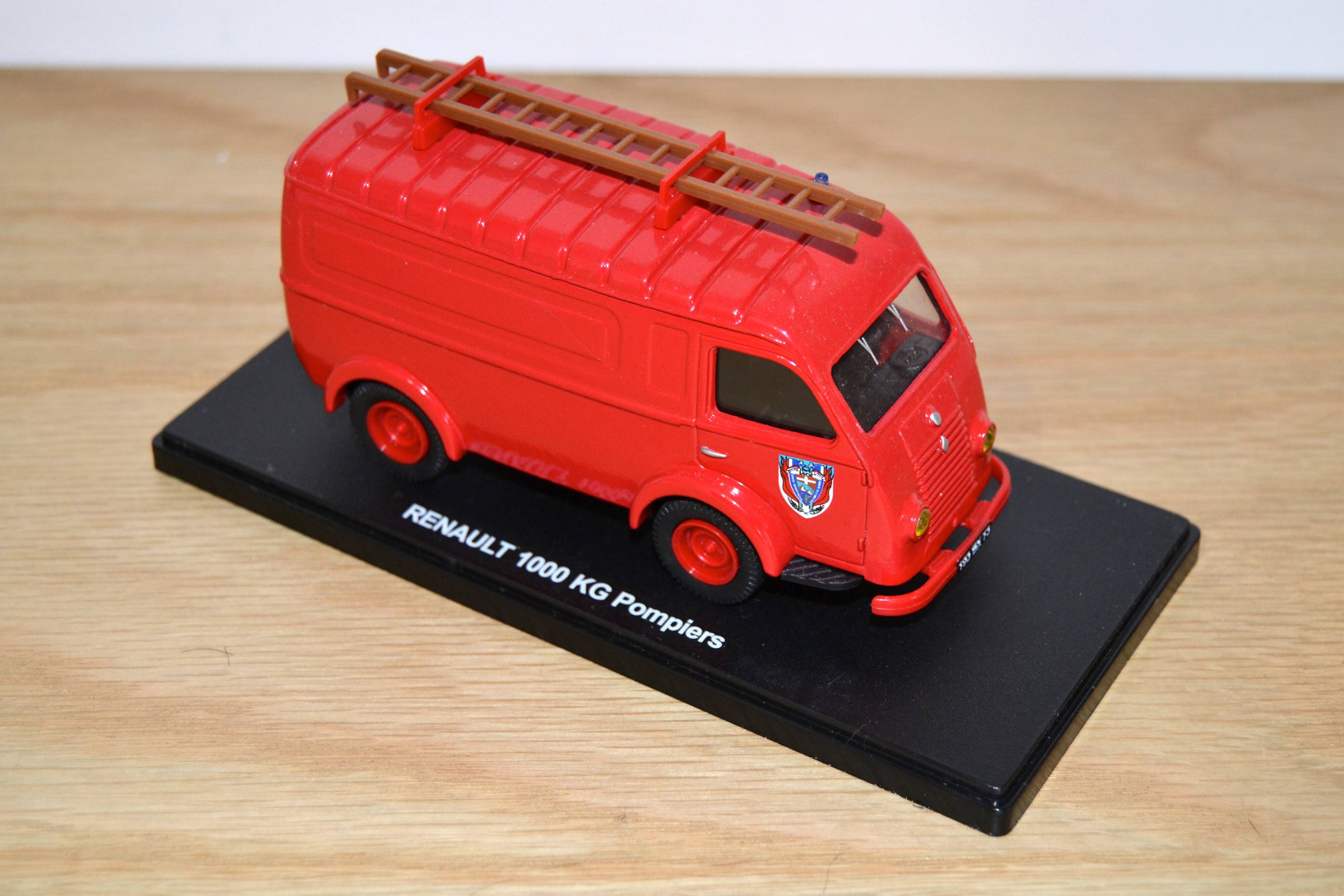 Renault 1000 kg fire 1/43 scale metal utilities small french 1950-1960