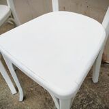 Series of 5 Baumann bistro chairs