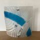 Murano Glass Wall Lamp I Tre Relief Vintage 1980s