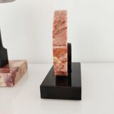 Cut and paperweight art deco marble