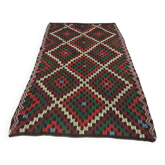 Geometric Turkish Kilim Rug