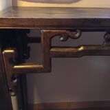 Ancient Chinese elm console