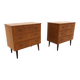 Set de 2 commodes scandinave en teck, Suède, 1950