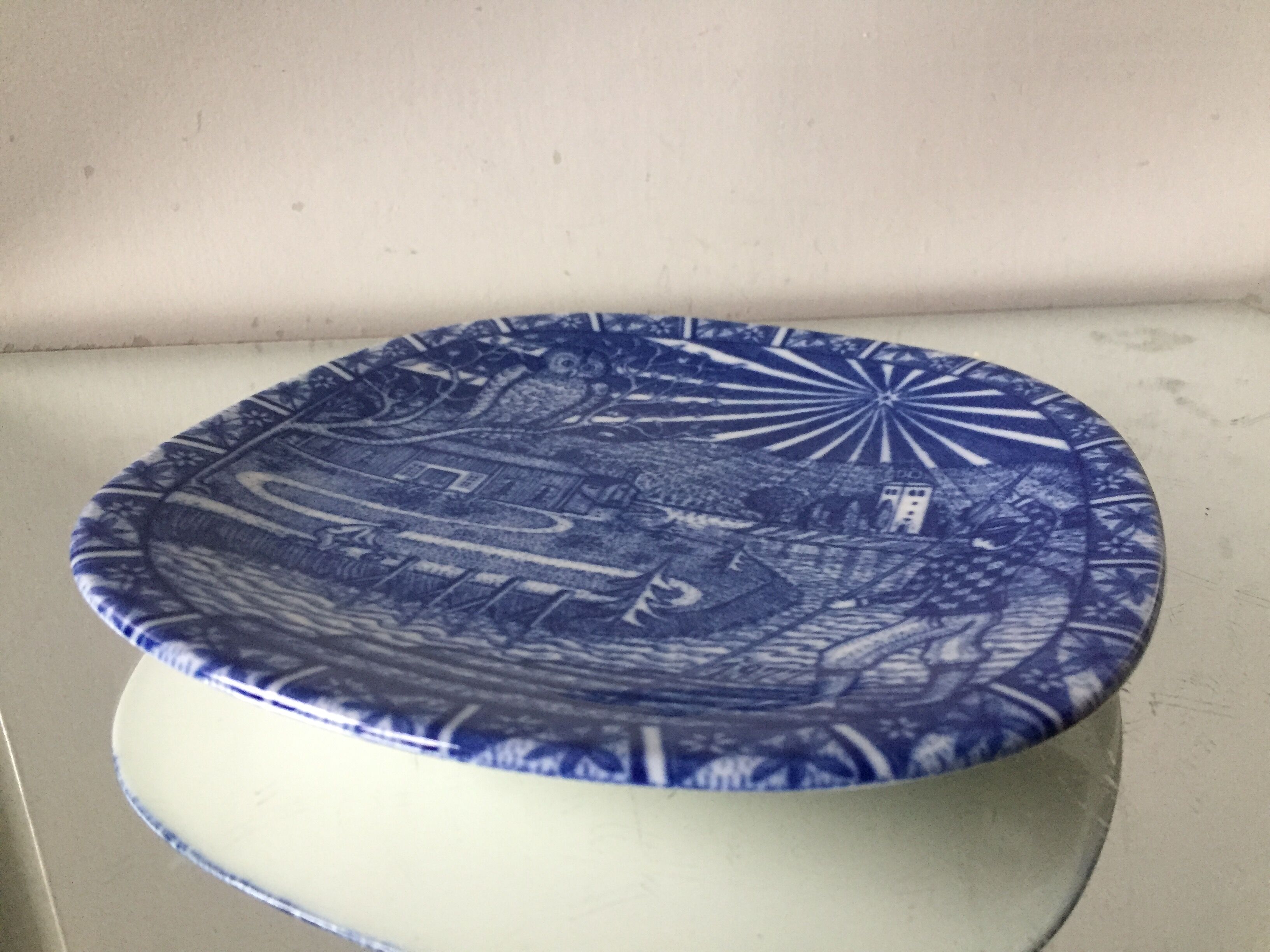 Limited edition decorative plate by Gunnar Nylund, 1977