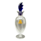 Carafe de primavera di cristallo en cristal, italie 1970
