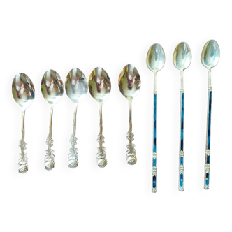 Small gold spoons