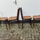 4 Thonet and Fischel bistro chairs