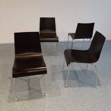 Set of 4 vintage Biliani kitchen chairs