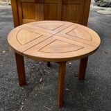 Home extension table massive elm regain