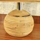 Wicker table lamp, Italy, 1960s