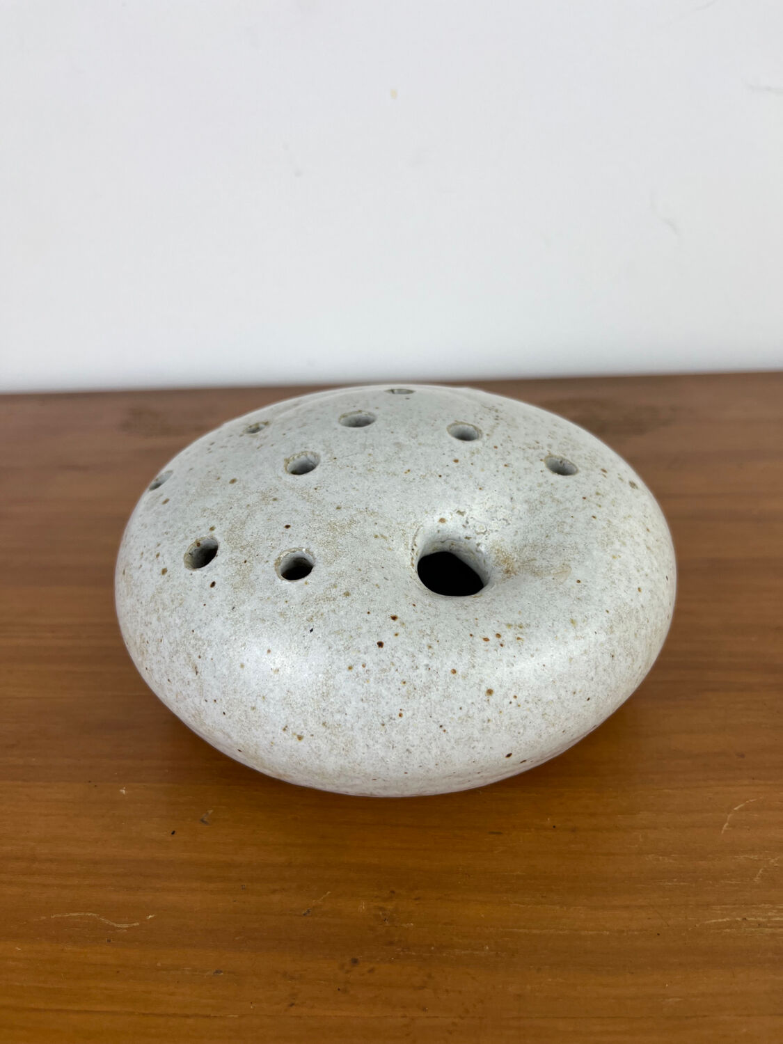 Ceramic flower holder Tromborg Denmark Scandinavian