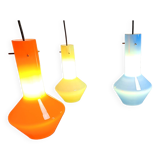 Vintage italian murano glass chandelier, 1960s