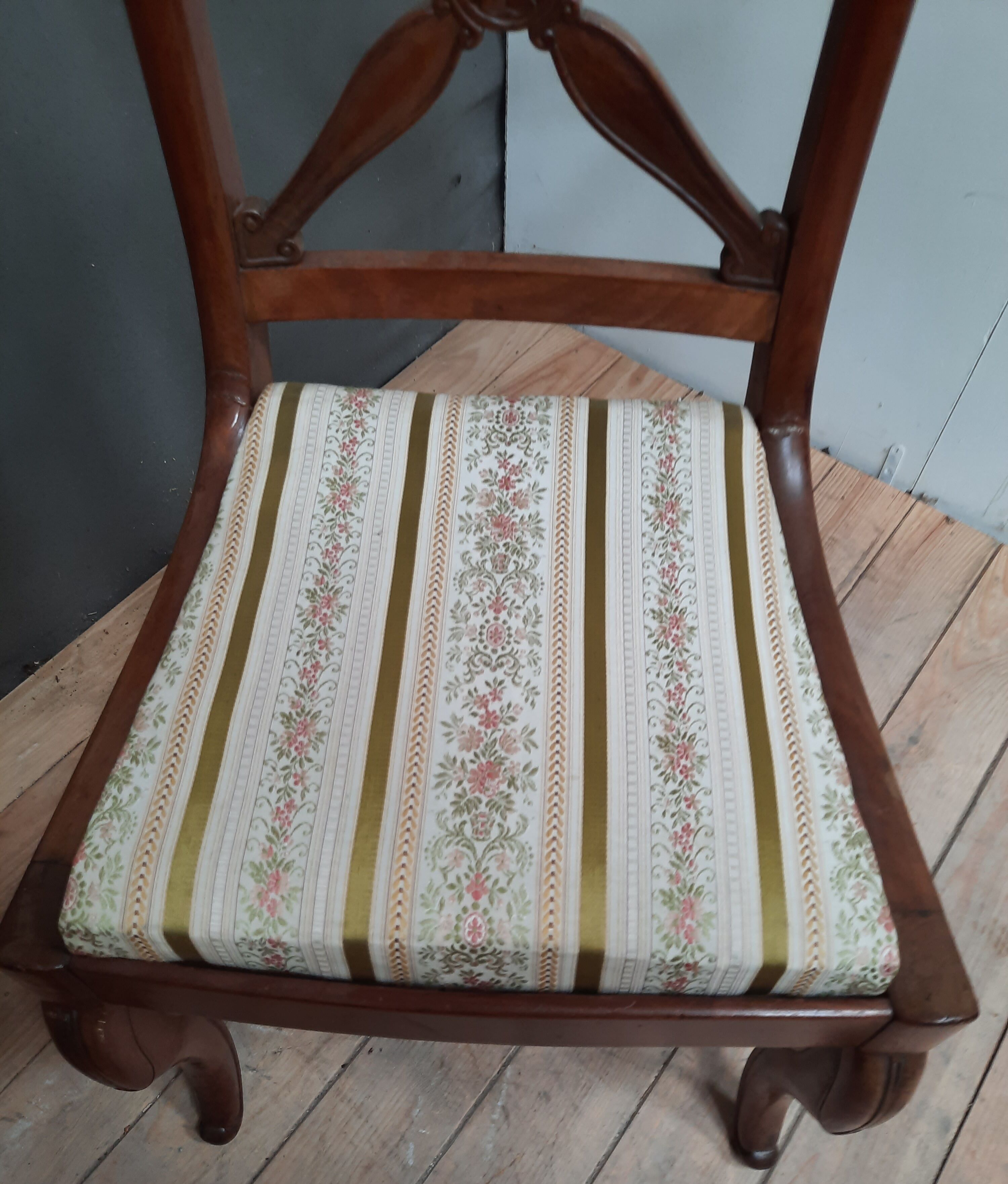 Pair of dining style chairs