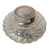 Encrier ancien en verre