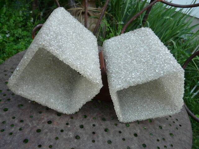 Scandinavian wall light with 2 arms in perspex and teak from the 1960s.