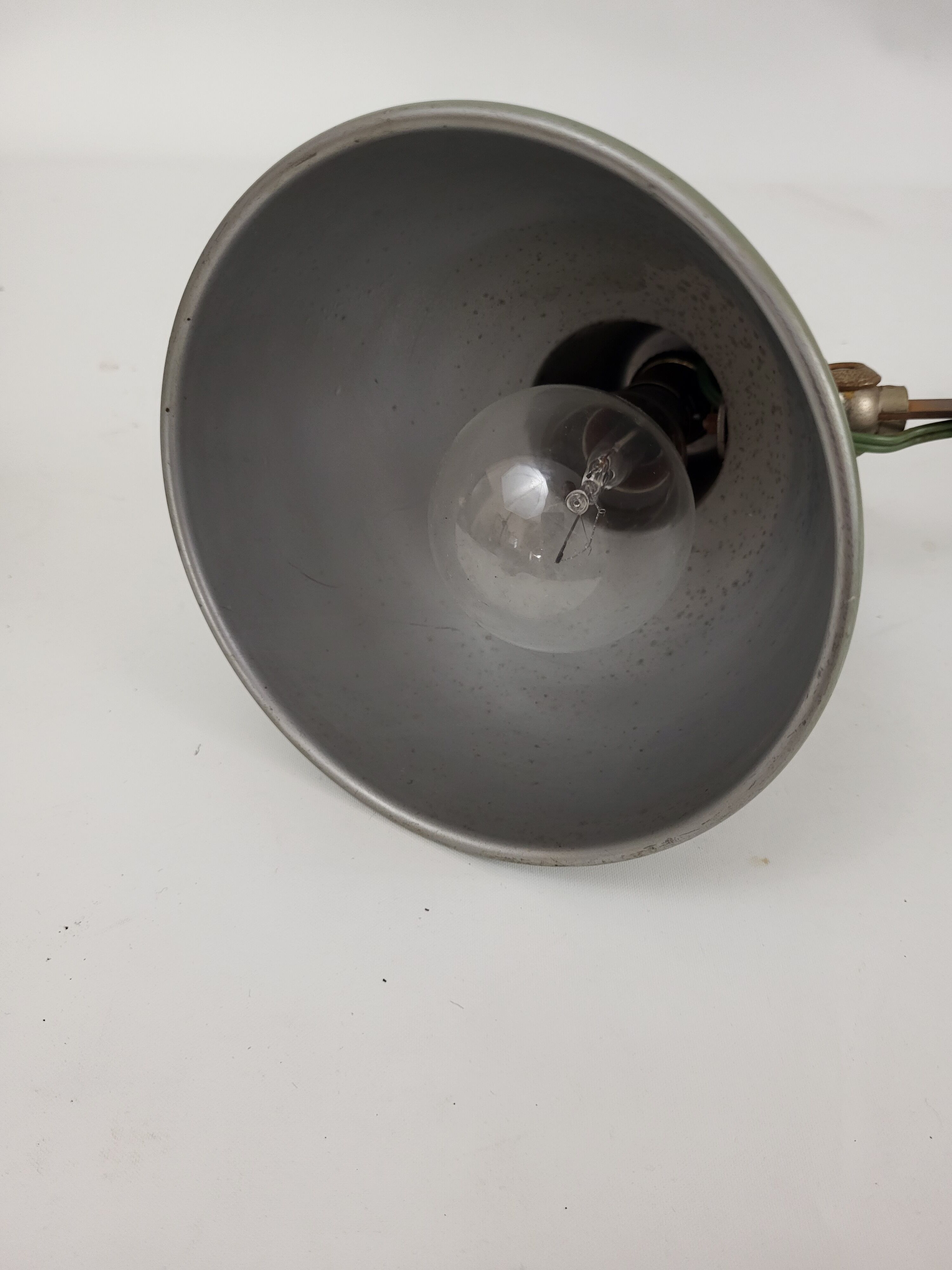 Accordion wall lamp sheet metal 50s