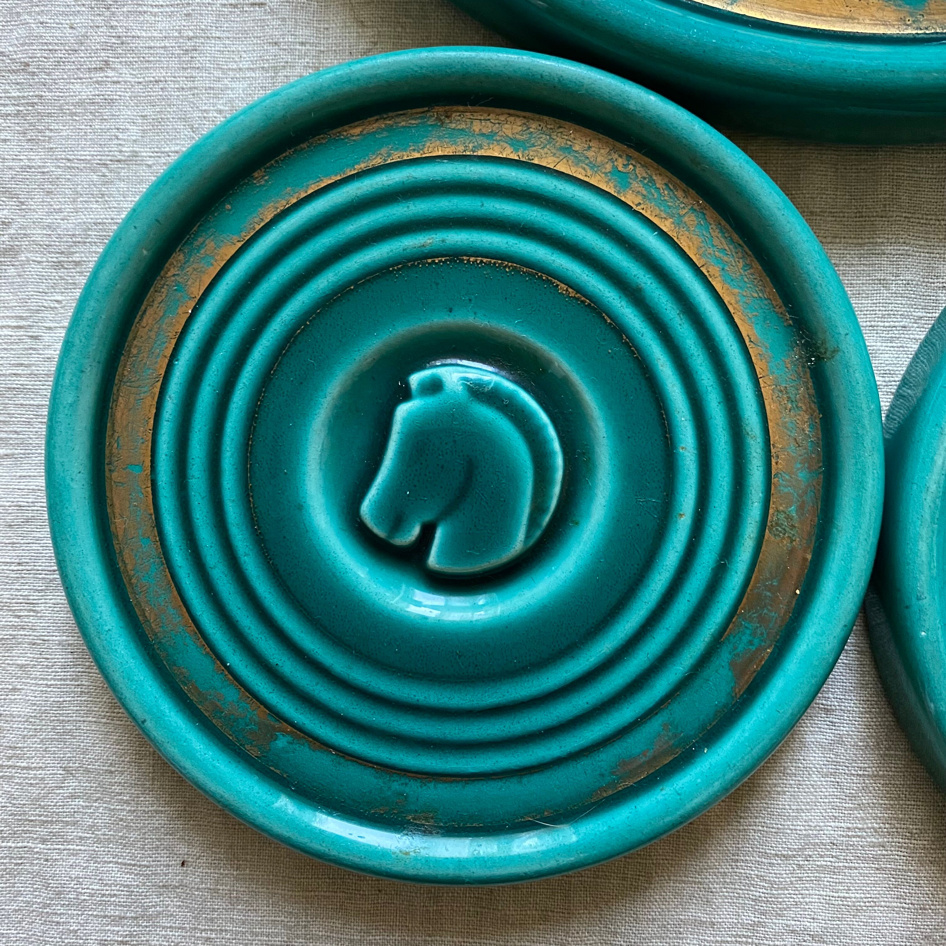 Ceramic trivets 50s