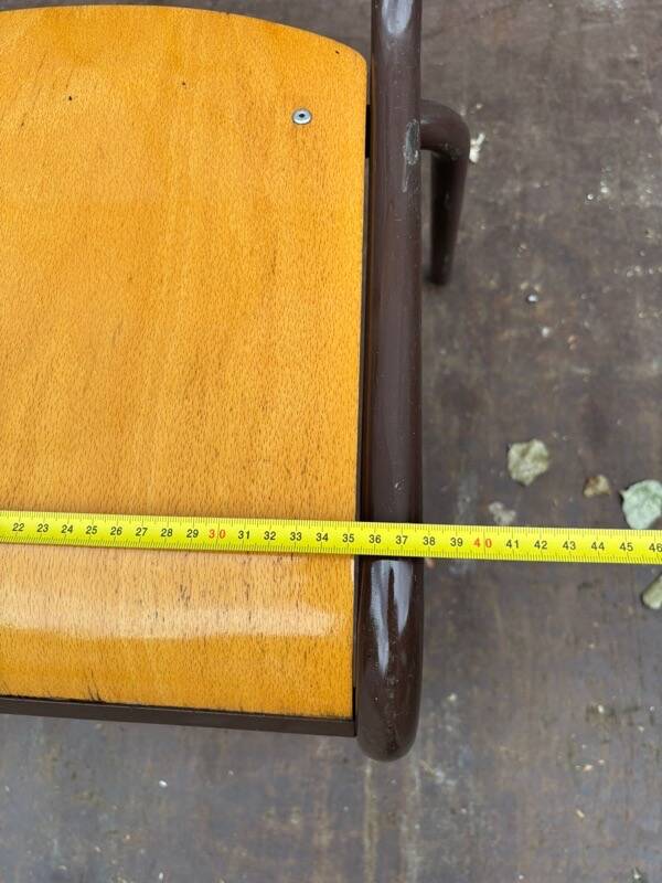 Vintage Mullca 510 stacking chair – French design