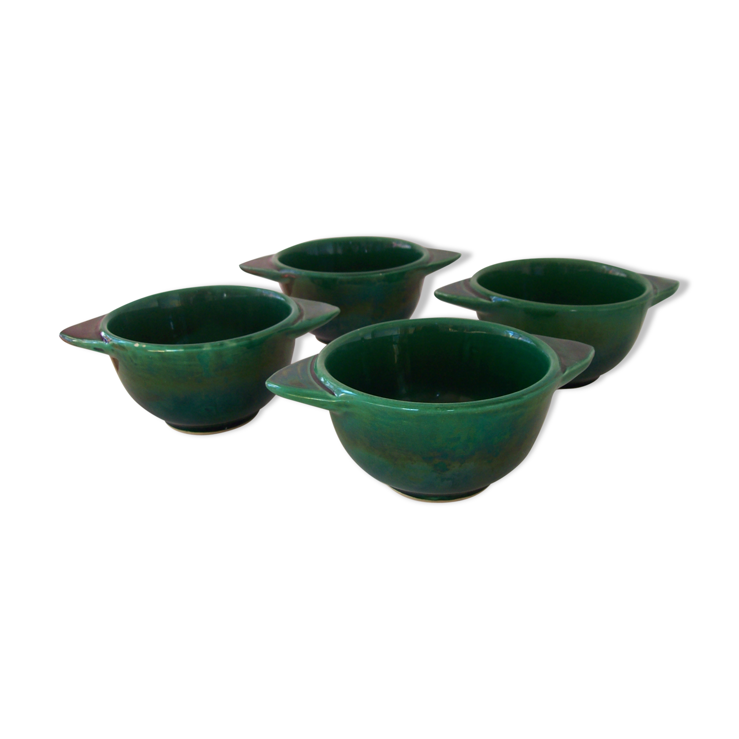 Suite of four former St. Clement bowls