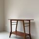 Vintage teak wooden side table