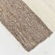 Cream & Brown Large Kilim Rug, 255x313Cm