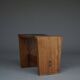 Mid-Century Church Stool in walnut, 1950s