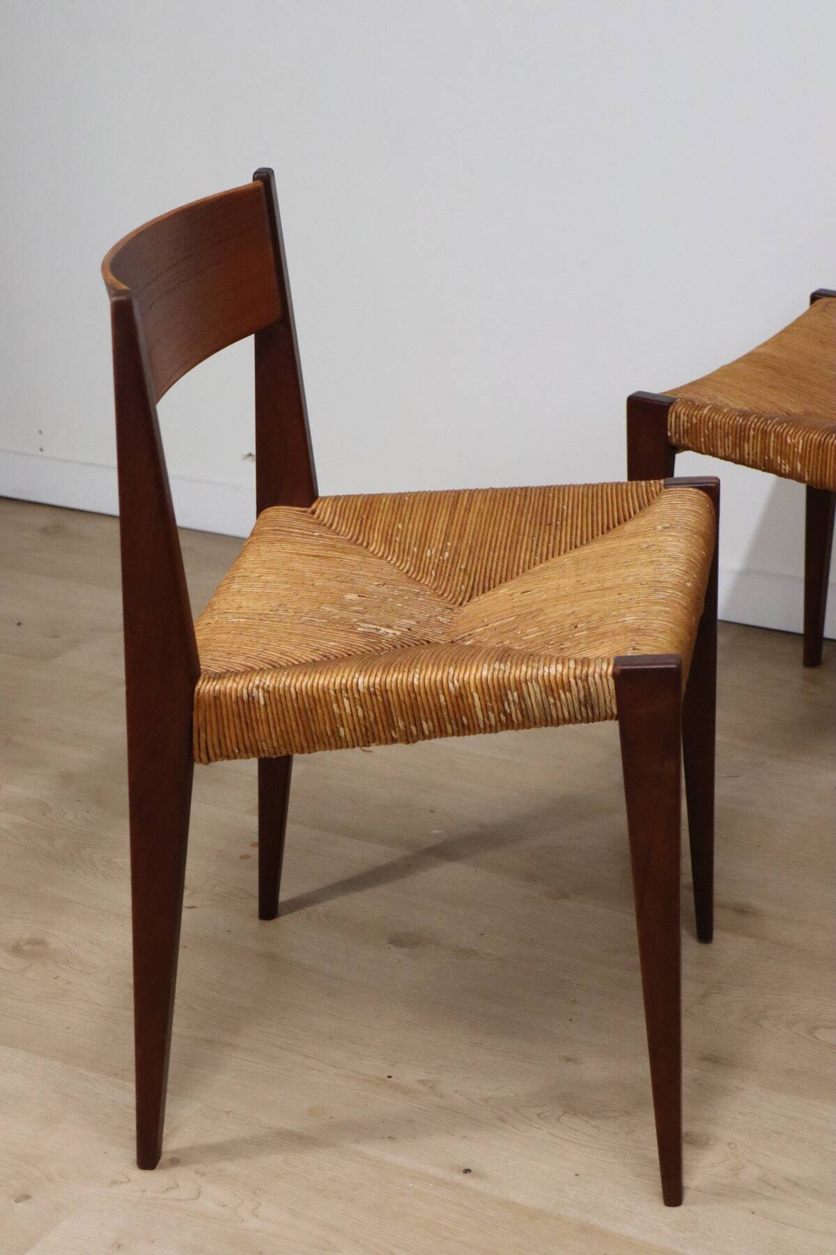 Set of 4 Scandinavian chairs, "Pia" model, by Poul Cadovius, 1960