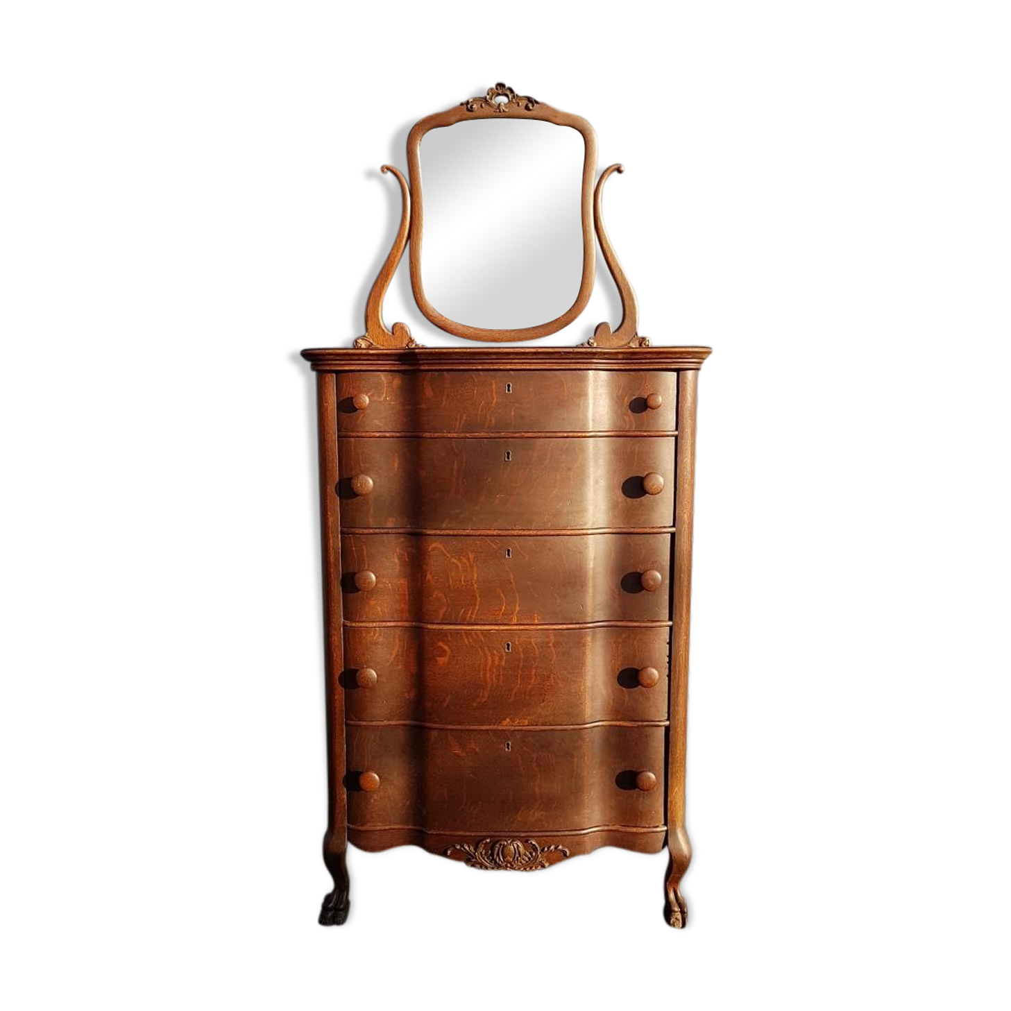 English dresser dresser dresser with psyche georgian style for cloakroom