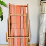Folding chair known as a sun lounger from the early 20th century
