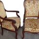 Paire de fauteuils en acajou