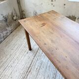 Table de ferme en cerisier